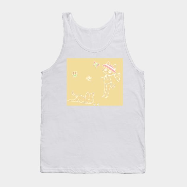 Bug catcher pattern Tank Top by bitingnclawing